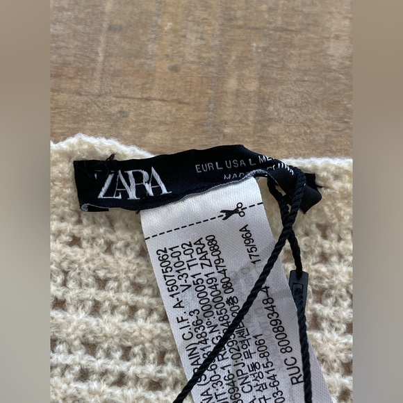 Zara Crochet Corset Crop top bustier - Picture 10 of 11